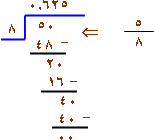 الكسور العشريه الدوريه